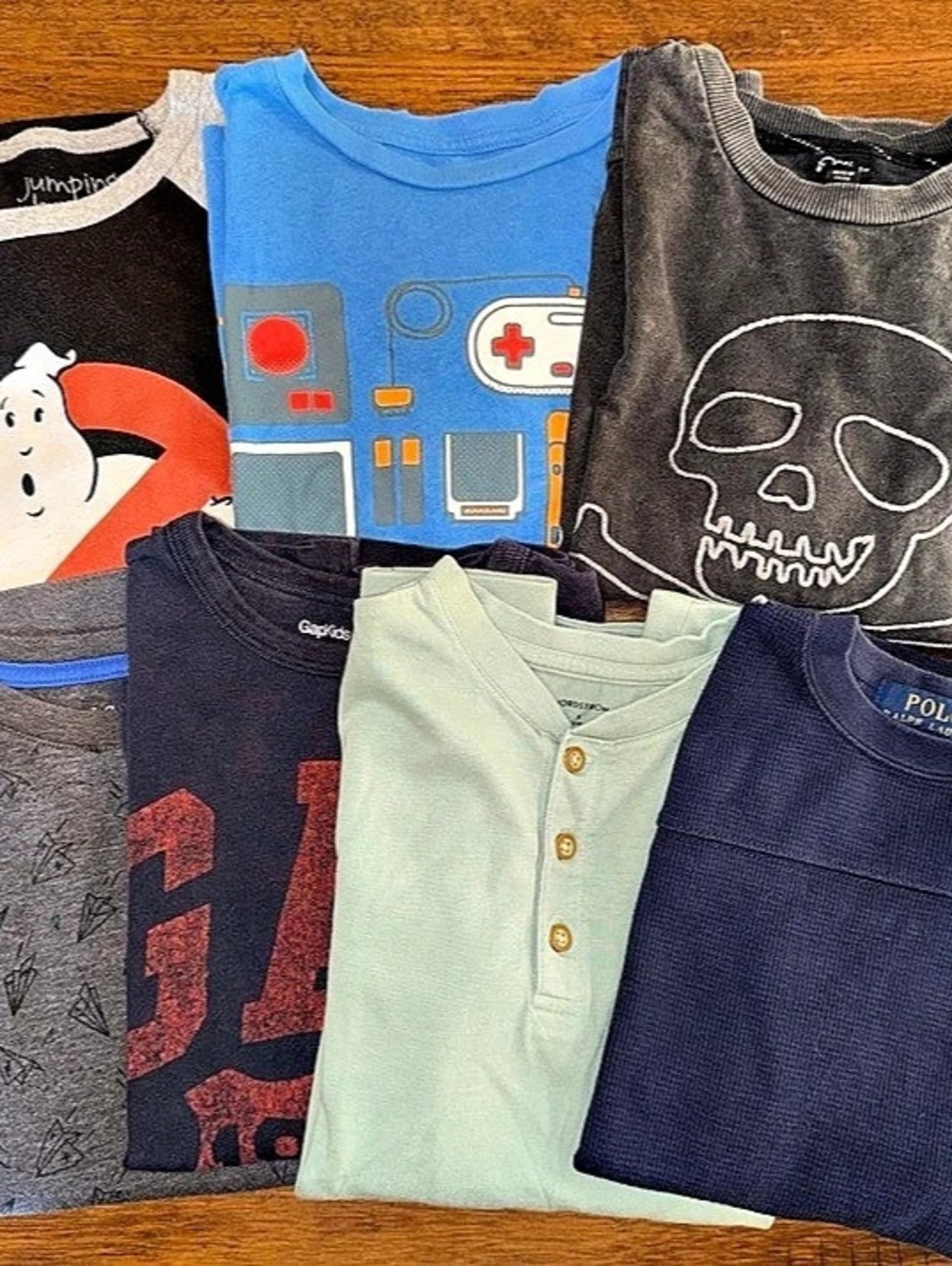 Boy Long Sleeve Shirt Lot Size 7/8